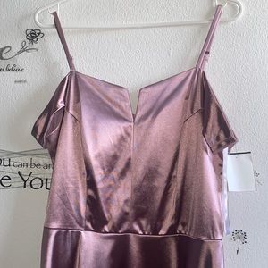 NEW Metallic pink/purple mini Dress